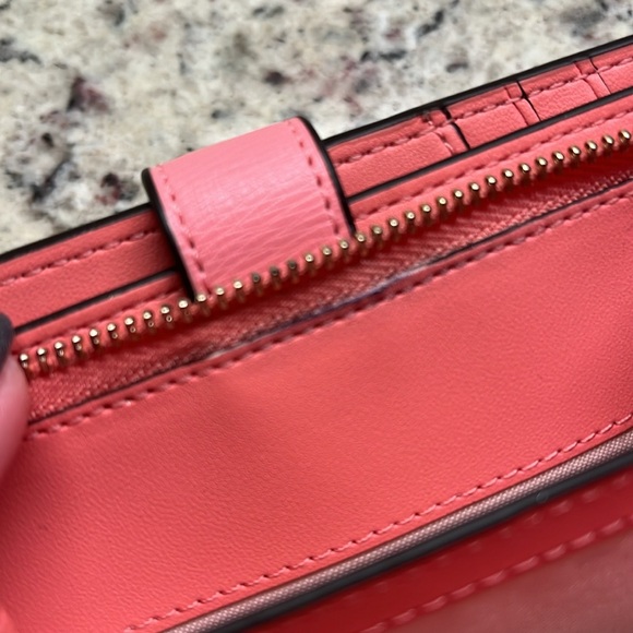 Kate Spade Grapefruit Wallet EUC - Picture 8 of 8